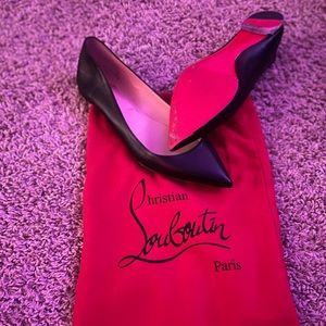 COPY - Christian Louboutin Nappa Shiny Ballerina Flat